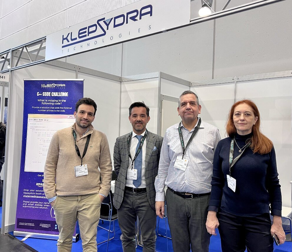 Klepsydra Team at the Space Tech Expo