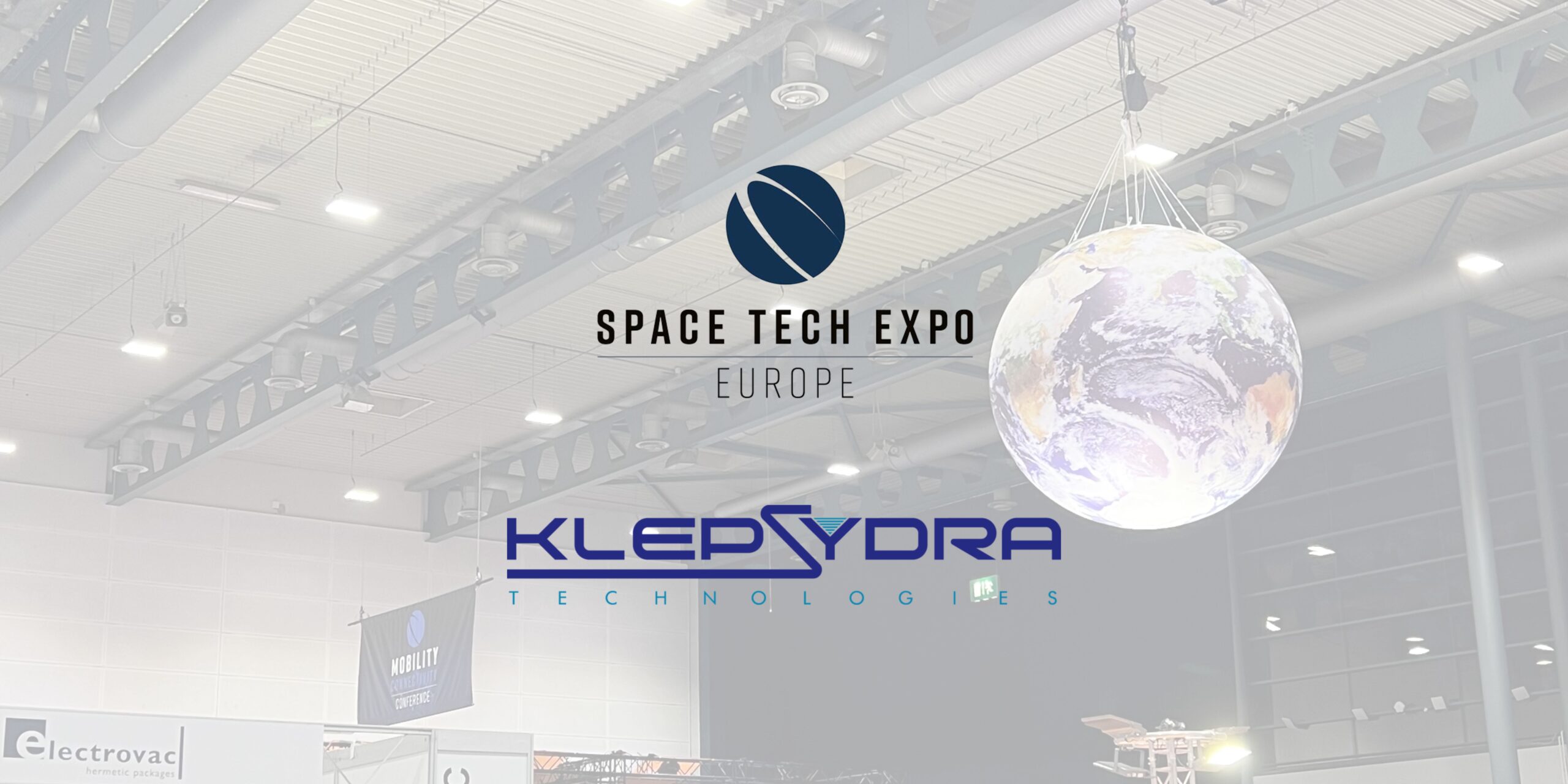Klepsydra at the Space Tech Expo in Bremen