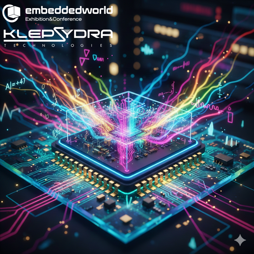 Klepsydra Returns to Embedded World with Live Demos and Presentations!