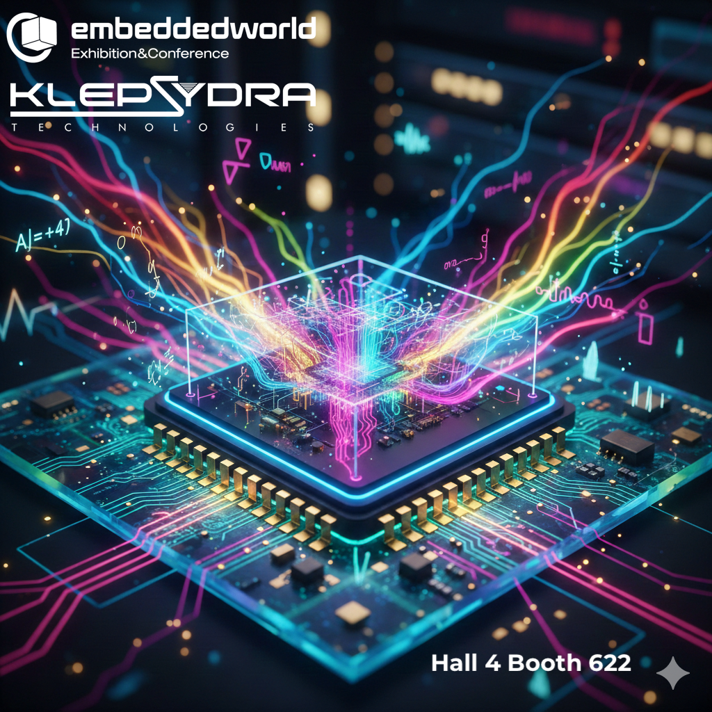 Klepsydra Returns to Embedded World with Live Demos and Presentations!