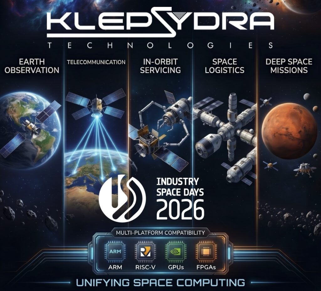 Klepsydra Returns to ESA ISD with new Live Demos and Partners!